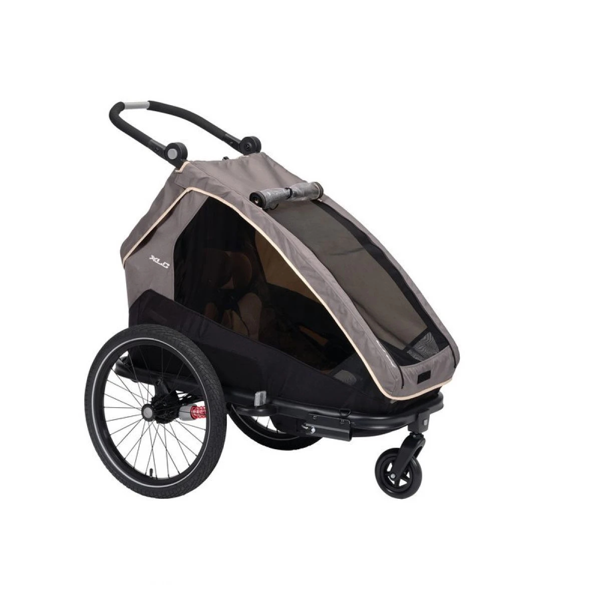 XLC Remorque Enfant Mono S 20" Anthracite Beige 1 XLC Remorque Enfant Mono S 20" Anthracite Beige