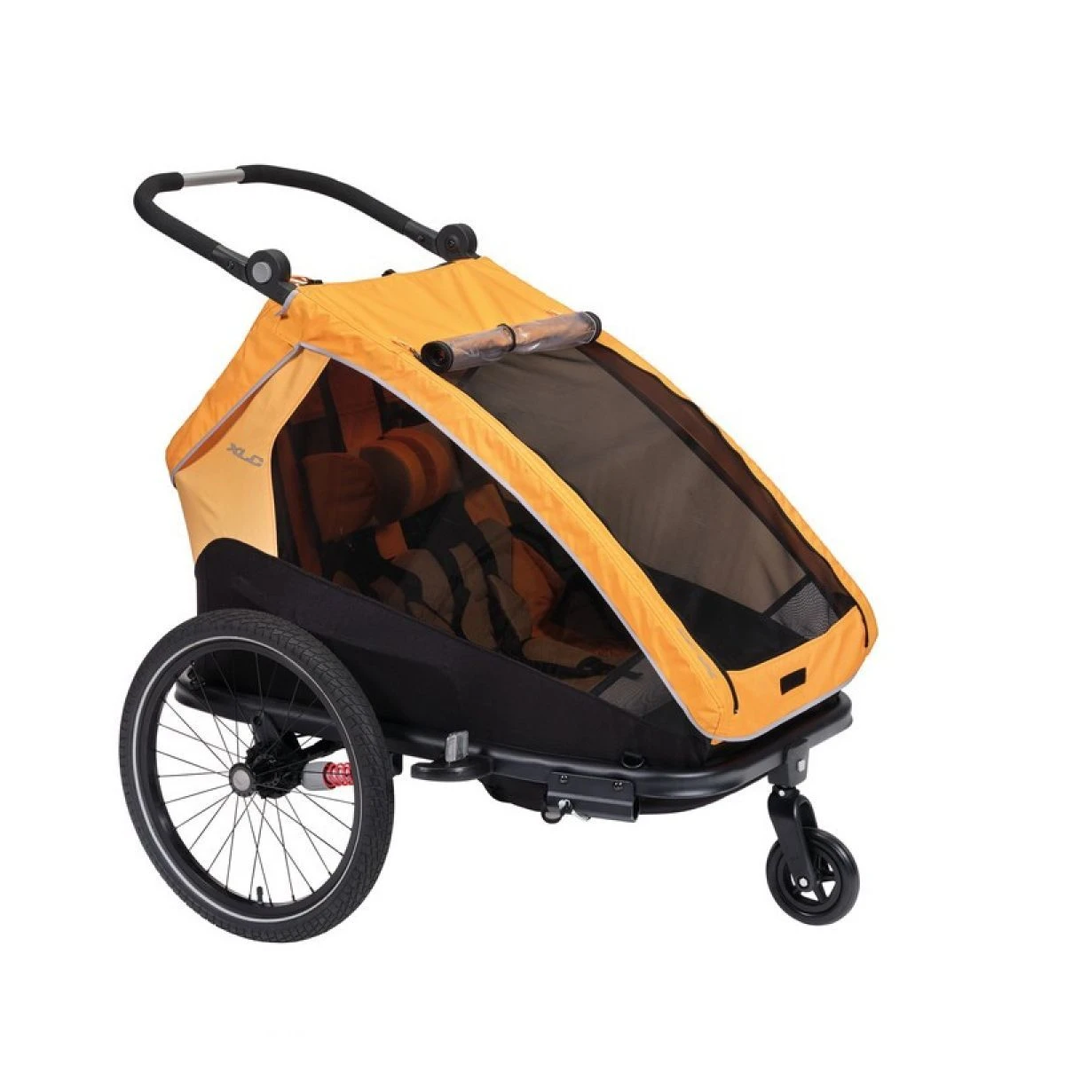 XLC Remorque Enfant Duo S 20" Gris/orange 1 XLC Remorque Enfant Duo S 20" Gris/orange