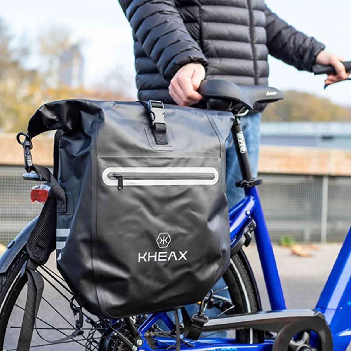 Kheax Sacoche Vélo/sac à Dos étanche Ventoux 31L 3 Kheax Sacoche Vélo/sac à Dos étanche Ventoux 31L – Image 3