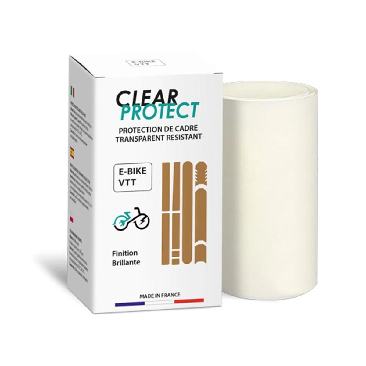 Clear Protect Pack Ebike VTT Finition Brillante 1 Clear Protect Pack Ebike VTT Finition Brillante