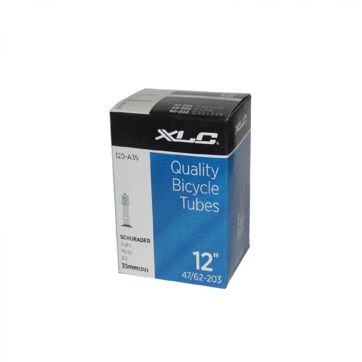 XLC Chambre à Air 12" Valve Schrader 1 XLC Chambre à Air 12" Valve Schrader