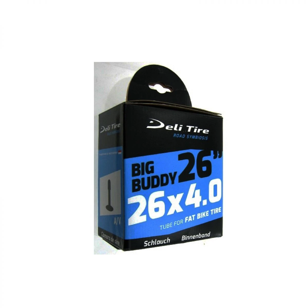 Deli Chambre à Air 26x4.00 Fat Bike Schrader 1 Deli Chambre à Air 26x4.00 Fat Bike Schrader